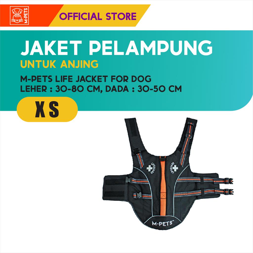 M-Pets Life Jacket For Dogs  Size XS / Jaket Pelampung Untuk Anjing