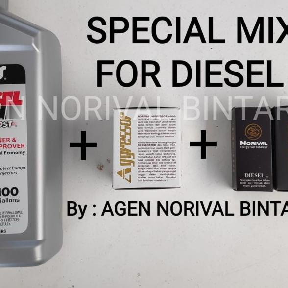 Repack Mix Norival Diesel x AGGRESSOR x Diesel KLEEN Solar cetane PSDK