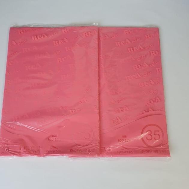 

Kantong plastik HD tanpa plong 35x50 merk Rea Plastik packing online - Hitam