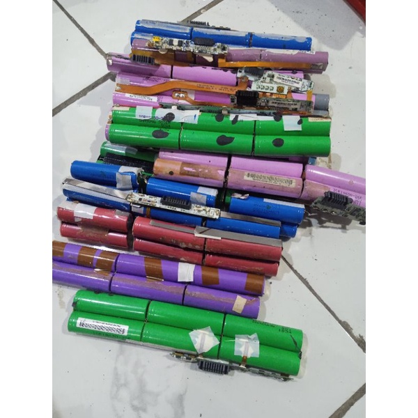 batrai bekas leptop 18650