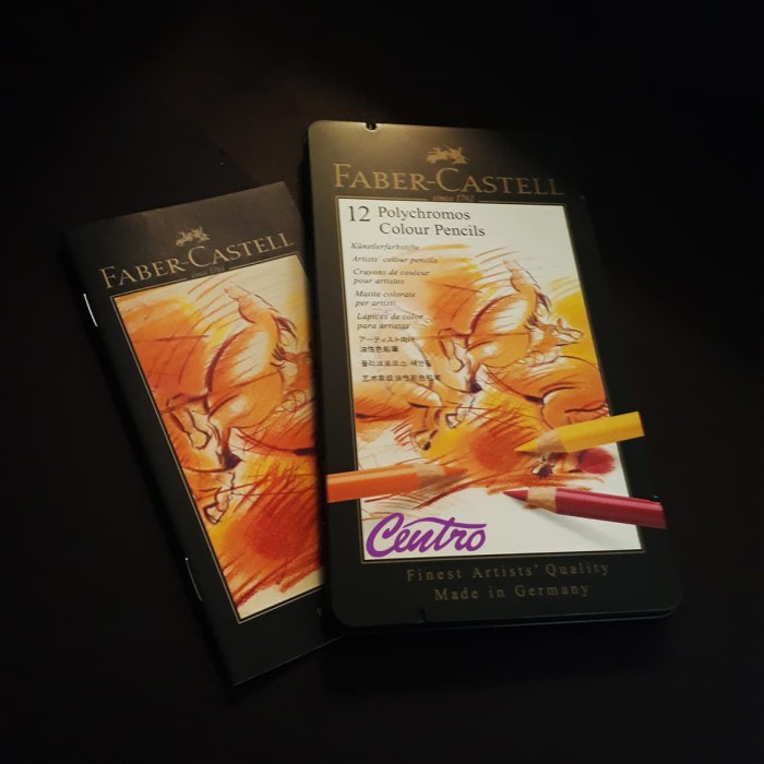 

[COD] Faber Castell Polychromos Color Pencils Tin of 12 Pensil Warna