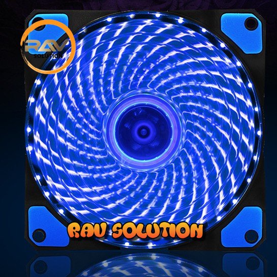 FAN CASING 12CM WITH LED / FAN CASE 12 CM COLORS LAMPU