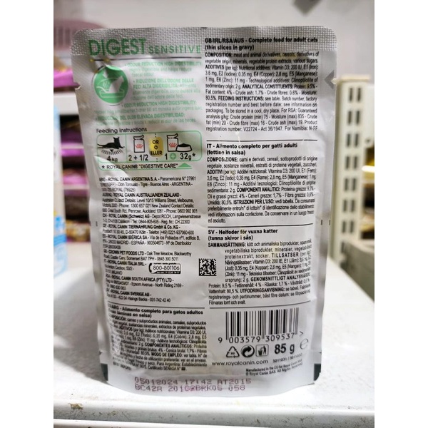 Royal Canin Sachet Digestive Care 85G / Makanan Kucing Pouch Royal Canin Digestive Care Sachet