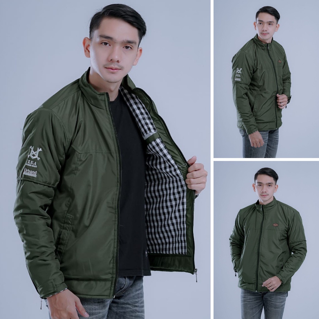 Premium Quality - Jaket Bomber X-Urband 048 - Jaket Bomber Pria