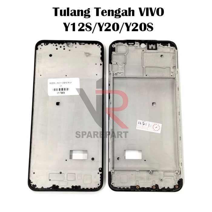 TULANG TENGAH VIVO Y12S / Y20 / Y20S / BEZZEL / MIDDLE FRAME