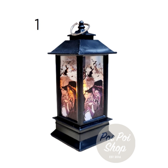 

Lampu Gantung Halloween LED Lamp Kastil Gaya Vintage Hiasan Halloween - #1