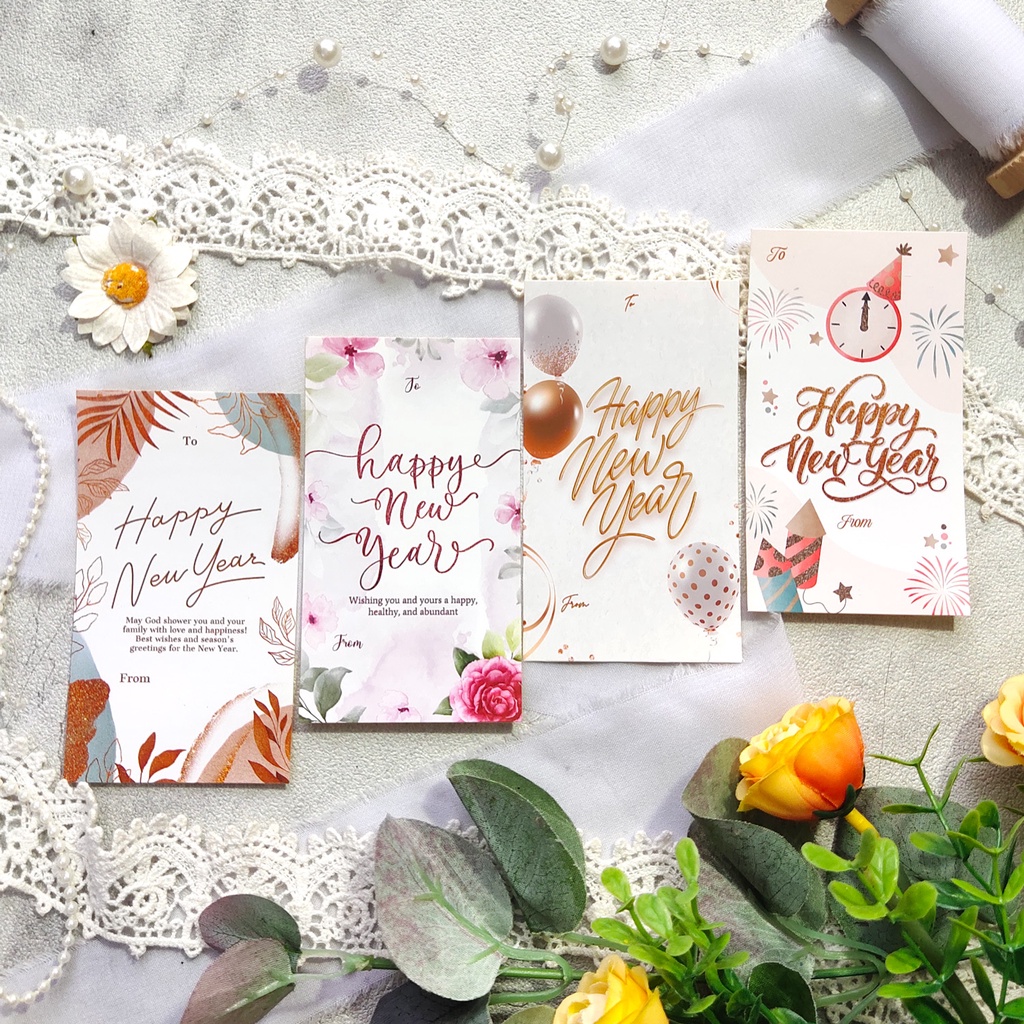 

Sticker Tahun Baru Stiker Happy New Year [READY STOK]