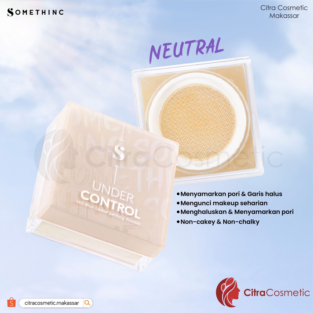 Somethinc Under Control HD Blur Loose Setting Powder