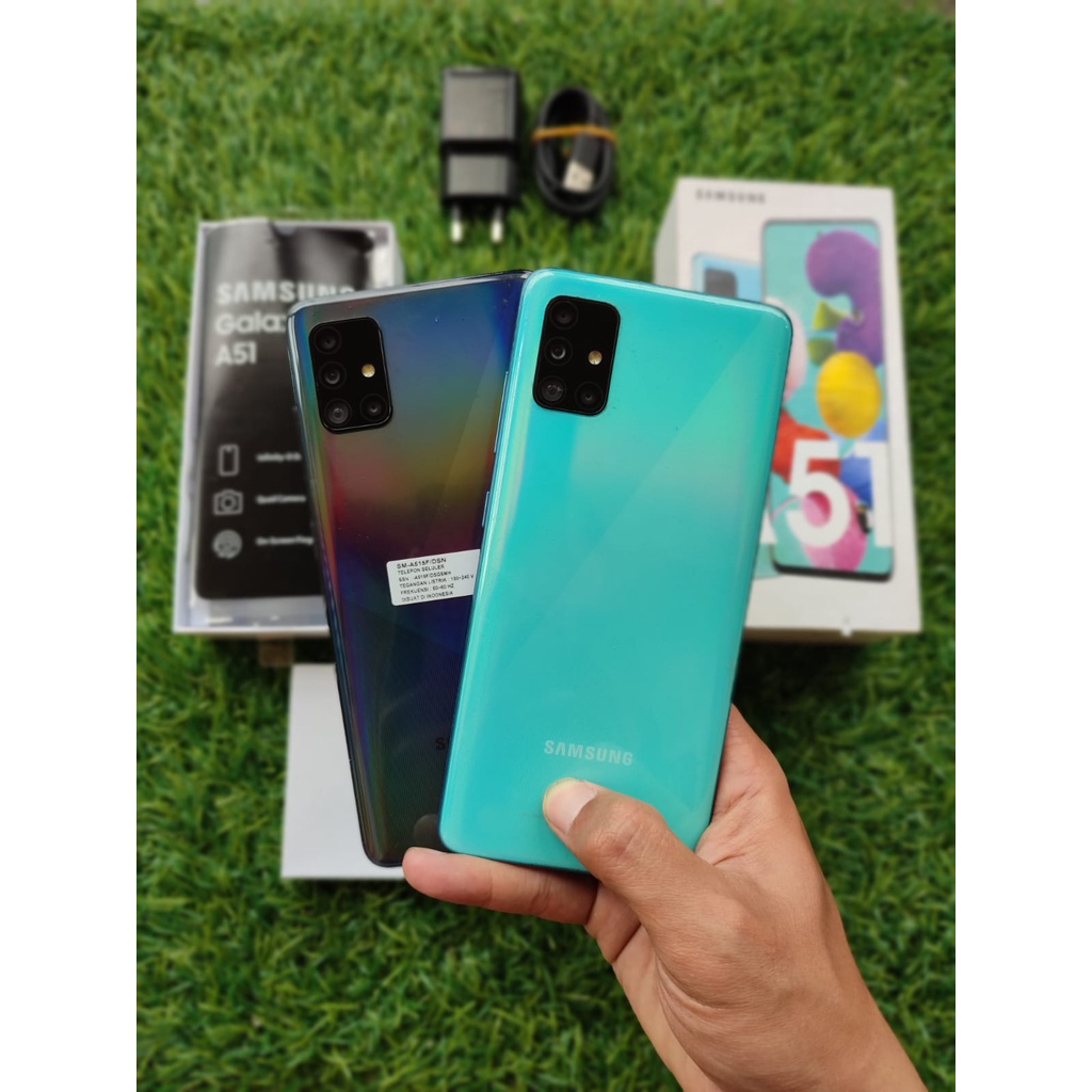 HANDPHONE SAMSUNG A51 6/128GB SECOND SEKEN BEKAS MURAH