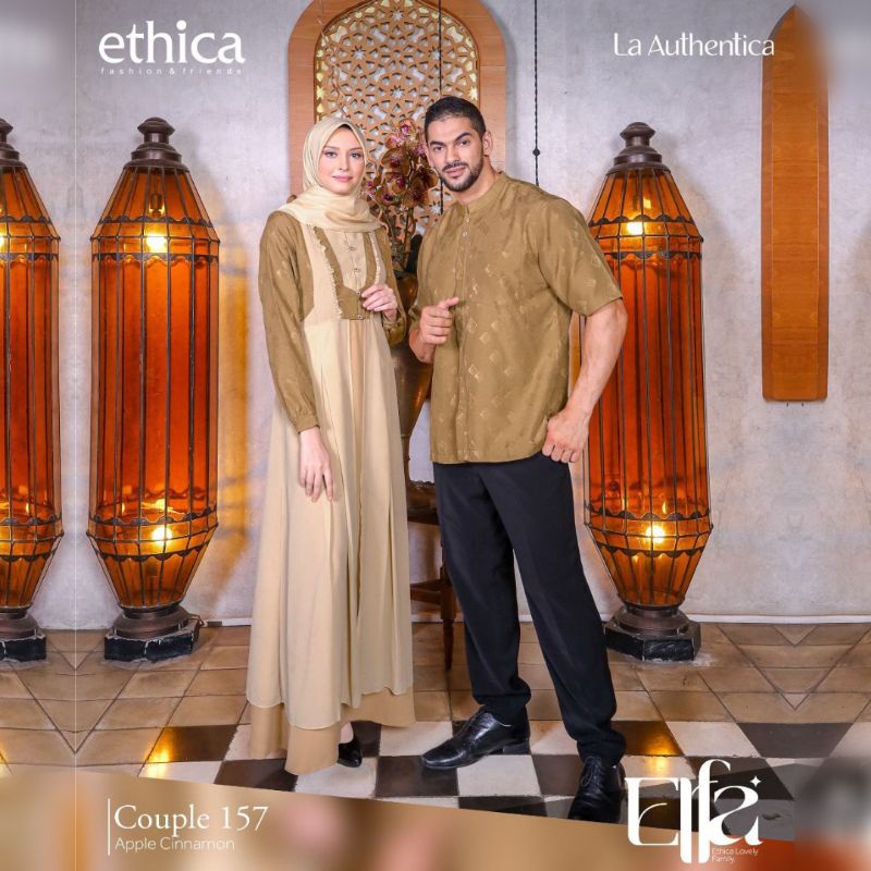ELFA COUPLE 157 APPLE CINNAMON/COUPLE ELFA/ELFA/ETHICA/SARIMBIT/Kahfi 239/Kagumi 265