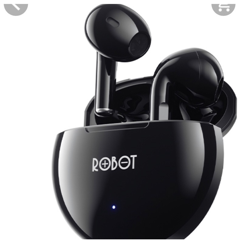 ROBOT Headset Bluetooth T30 Airbuds Earphone Earbuds TWS New. Hitam, biru, TWS airbuds T20S, plybuds, T10, Tallk 10, robot t60