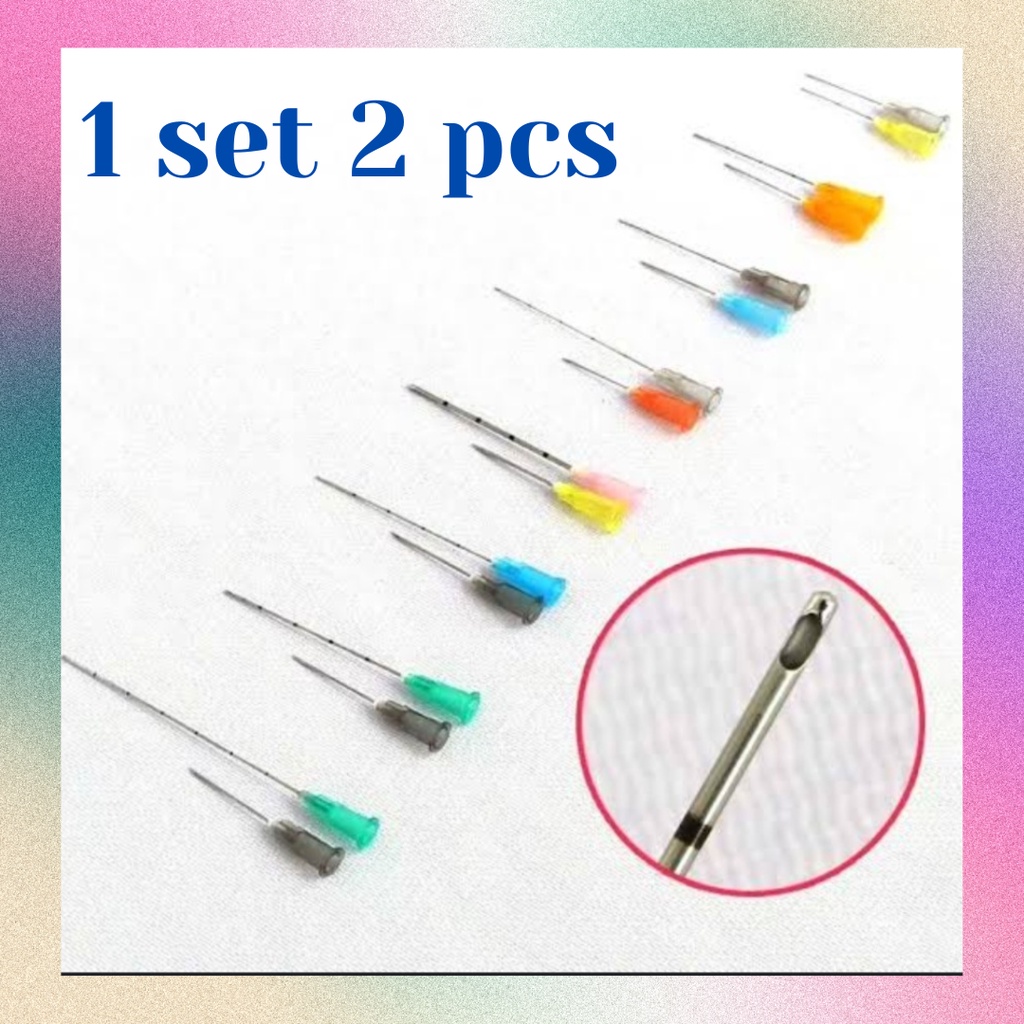 Canulla Filler 18G 21G 23G 25G 27G 30G Kanula Filler Canula Filer Needle Elastis Canula Blunt Needle 23G Needle 30G Needle 27G Canula23