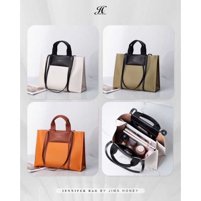 JIMS HONEY JENNIFER BAG TAS SELEMPANG JINJING MODEL TOTE BAG