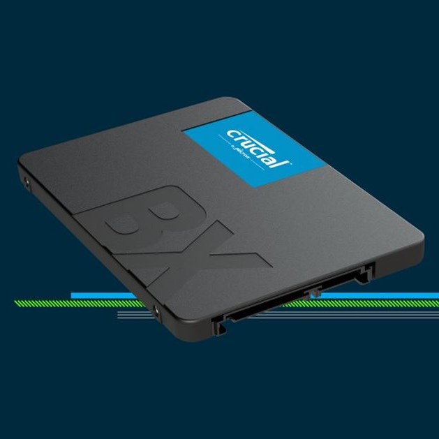 Crucial BX500 Internal SSD SATA 2.5 6Gb/s 500 GB - CT500BX500SSD1 - Black