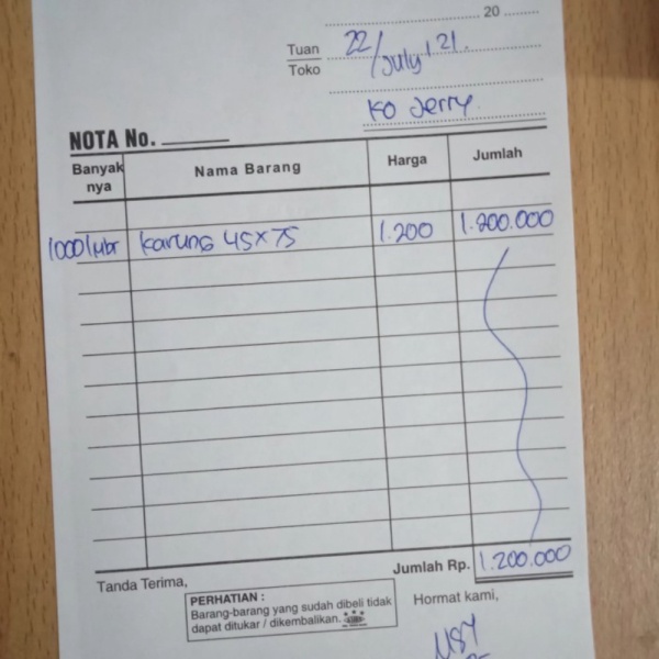 

Dijual parts BON Ko Jerry 26SZ2 Berkualitas