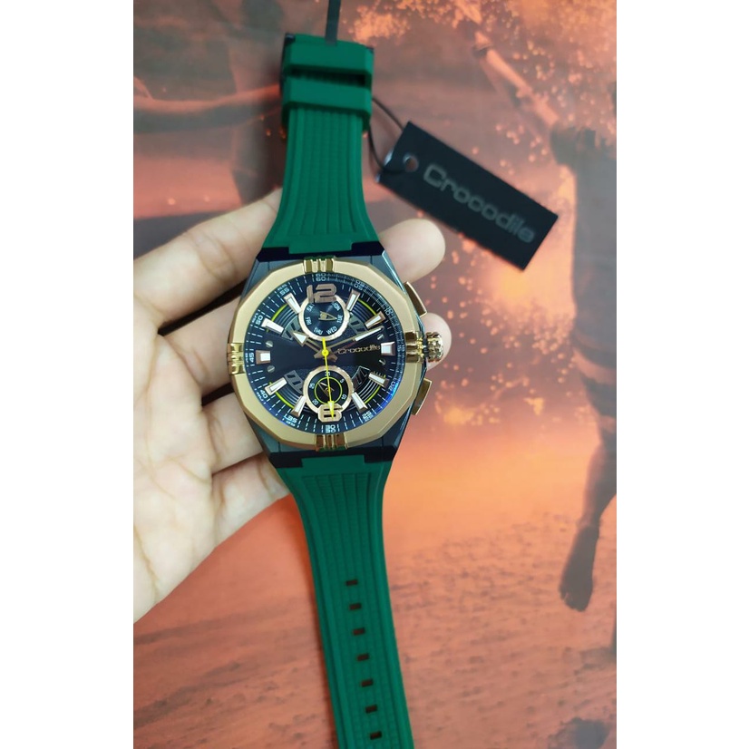 Jam Tangan Pria Crocodile CM-043D34 Original