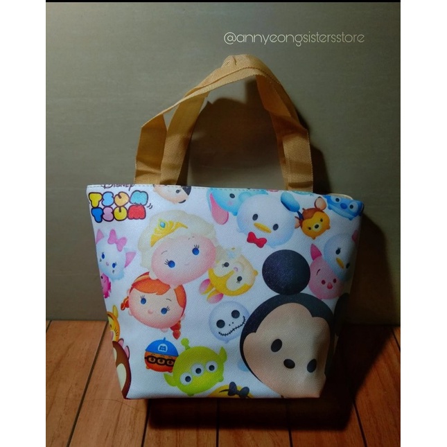 TAS DISNEY TSUM-TSUM SERBAGUNA /POUCH LUCU TAS TENTENG DISNEY ANAK