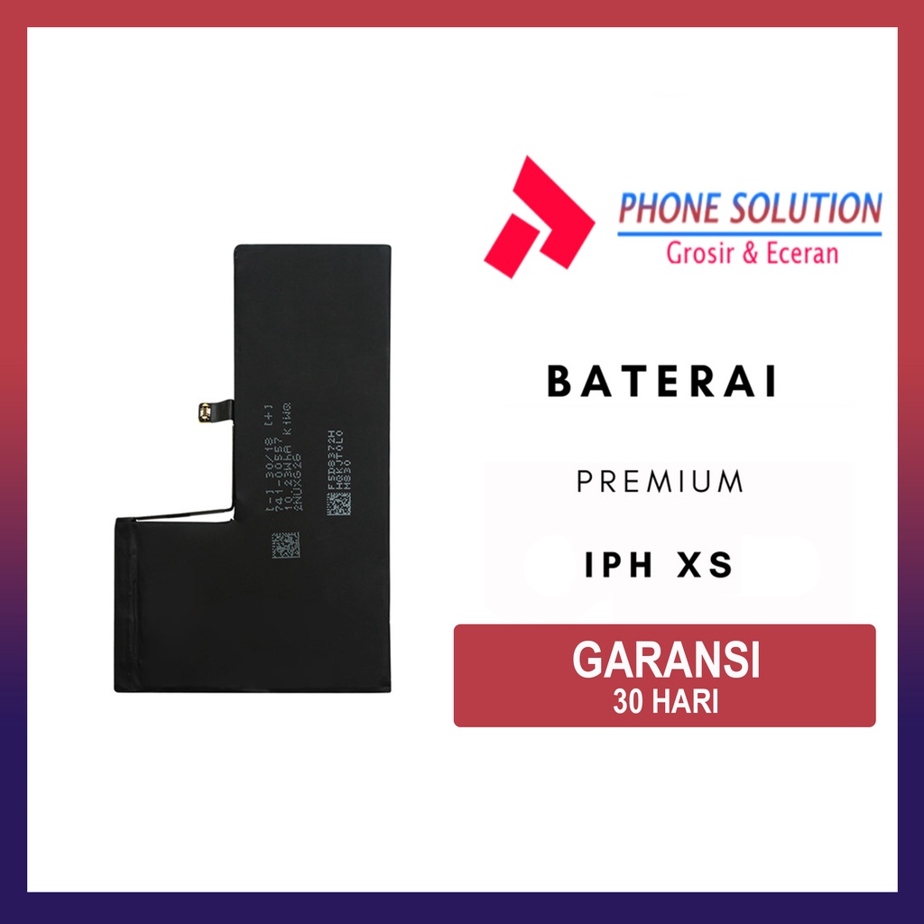 Baterai Iphone XS Premium // Supplier LCD Iph - Garansi 1 Bulan