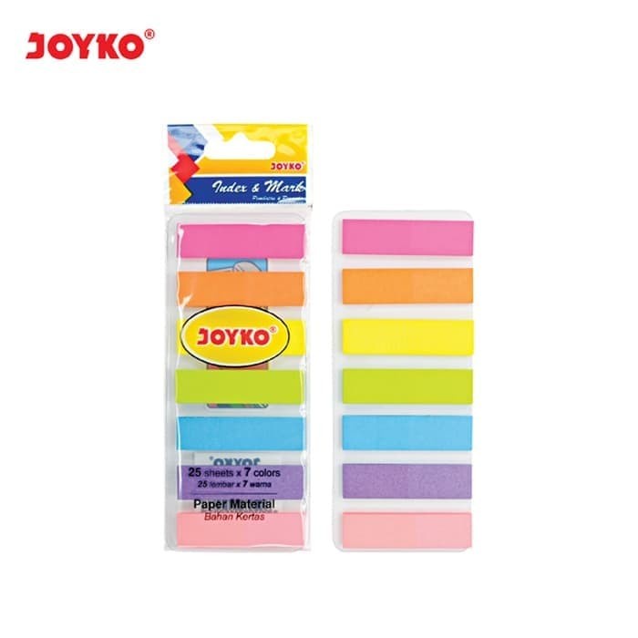 

Index Memo Joyko IM-32 Sticky Notes Pembatas Buku Warna Pastel Satuan SHSNP