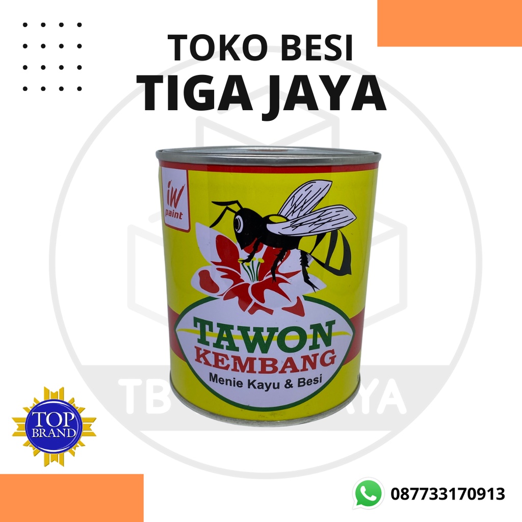 meni kayu tawon kembang kaleng cat dasar kayu 5kg