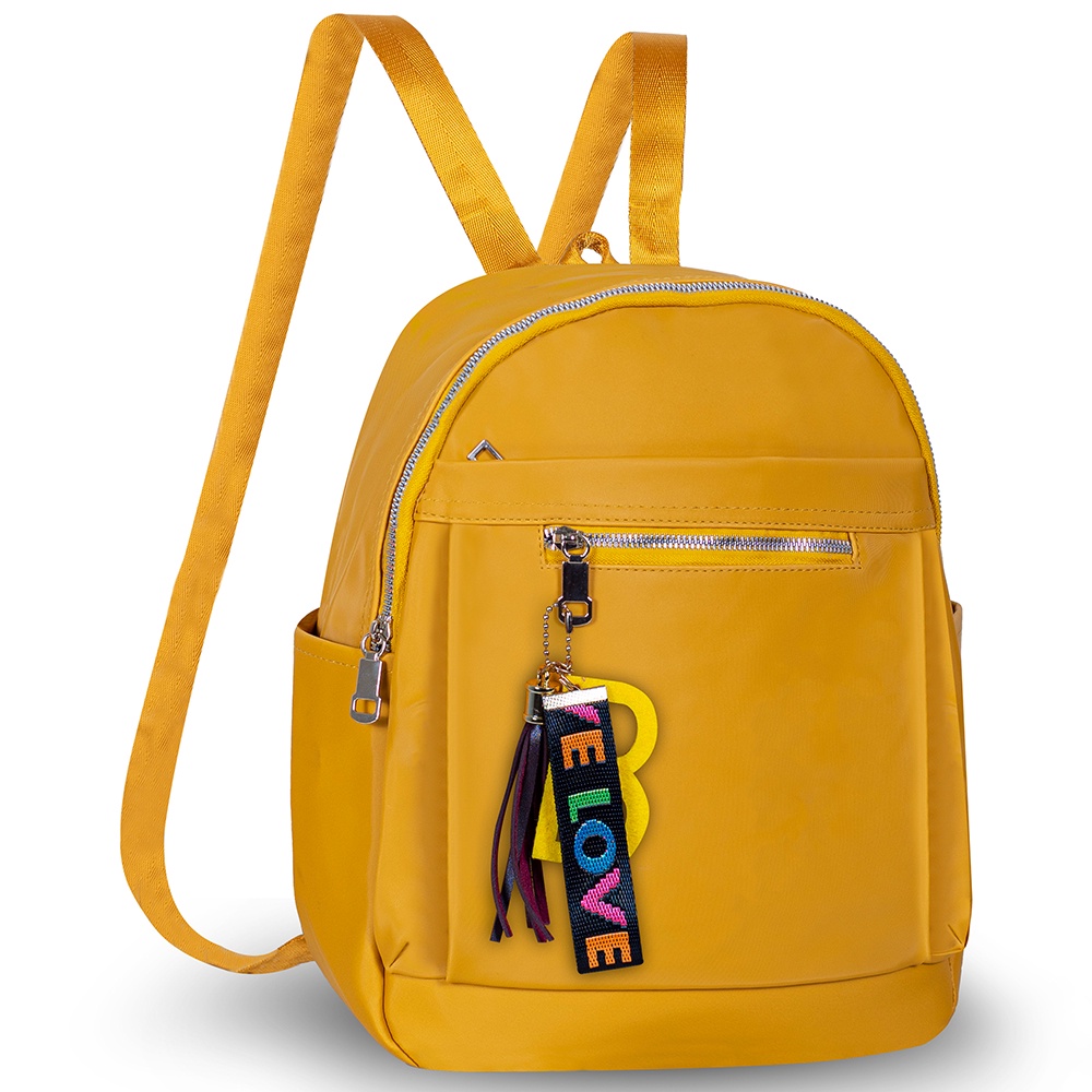 Tas Ransel GOLDIES Wanita Ransel Fashion Korea Tas Mini Waterproof + FREE GANTUNGAN + BISA COD