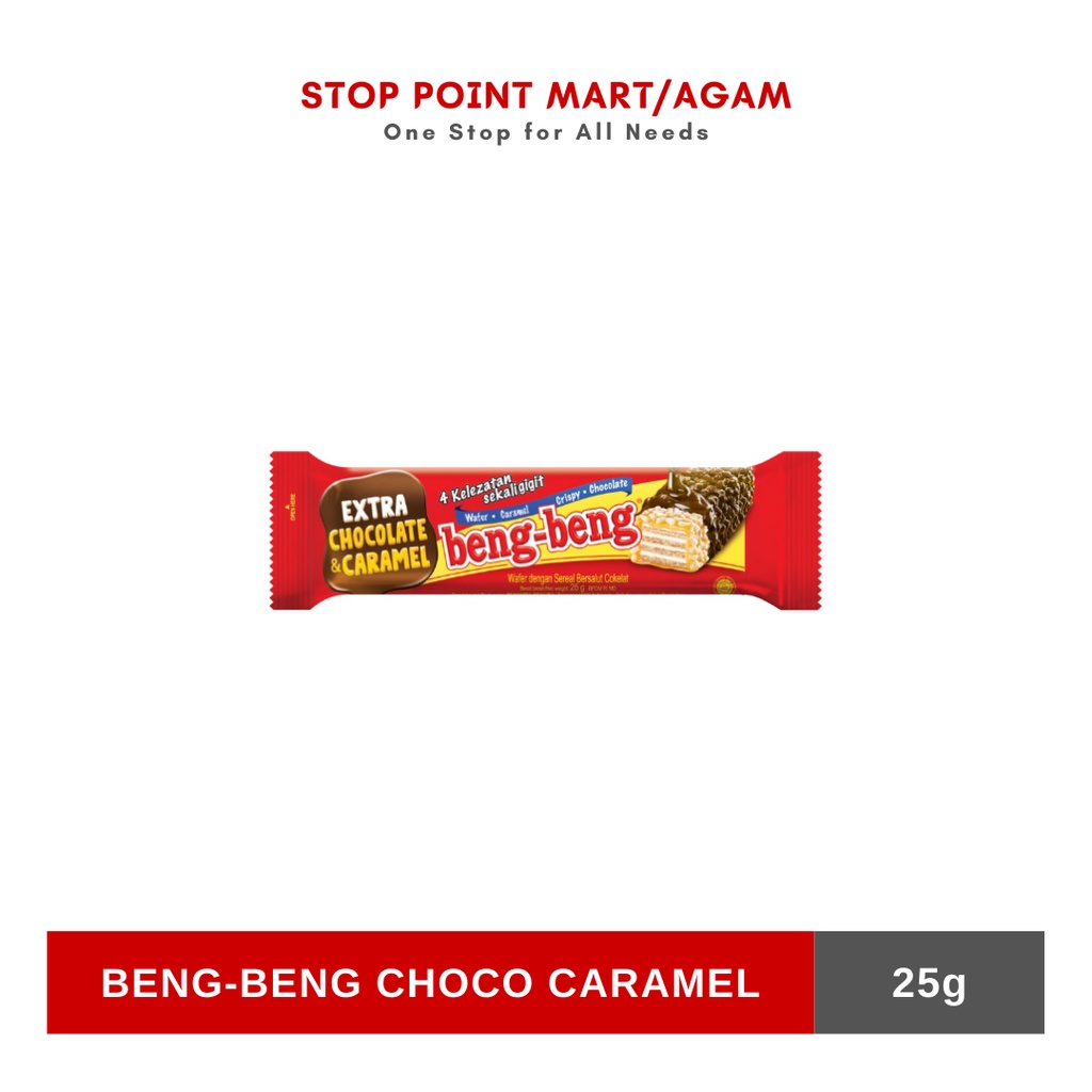 Jual Beng-beng Wafer Caramel Crispy Chocolate 25g | Shopee Indonesia