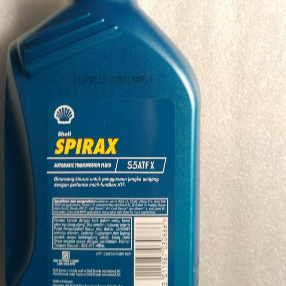 oli transmisi matic shell spirax S5 ATF X multi vehicle 1liter