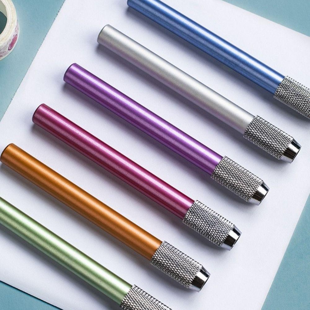 【 ELEGANT 】 Pensil Extender Kantor Sekolah Gambar Perlengkapan Seni Sketsa Lukisan Pensil Extension Tool