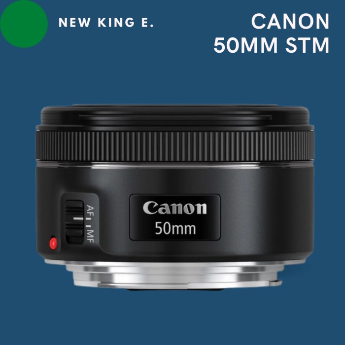 Lensa Canon 50mm stm / 50 mm stm