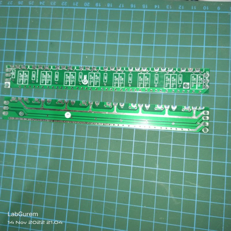 pcb final 8 transistor dobel layer