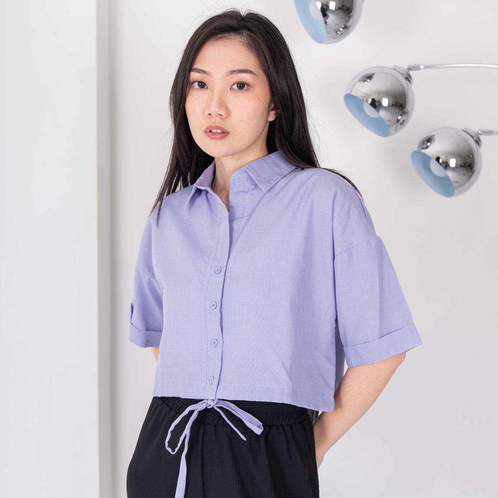 (COD) OH Fashion Blouse Crop top #9A70