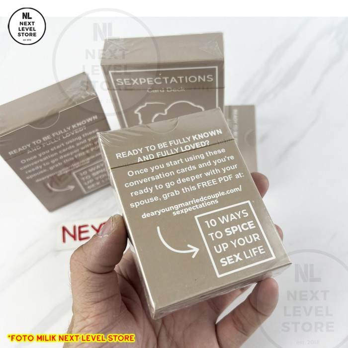 Sexpectations Card Deck Conversation for Couples Marriage Gift