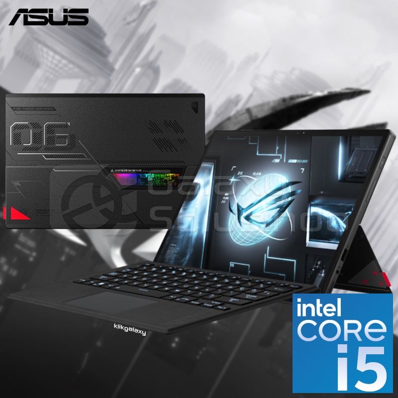 ASUS ROG Flow Z13 GZ301ZA-I5IRXA6T-O Intel Core I5-12500H, 512GB SSD, (2x8) 16GB RAM, Intel Iris XE, WIN11 Home, 13.4&quot;WUXGA 120Hz REFRESH RATE Gaming Notebook