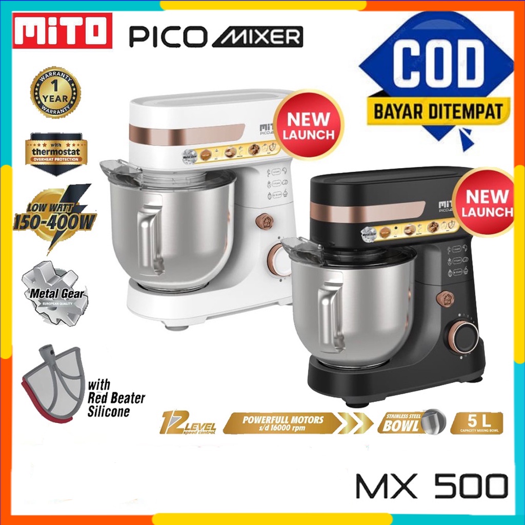 mixer roti MITO MX500 5 Liter - standing mixer jumbo mito MX 100 ganti MX-500