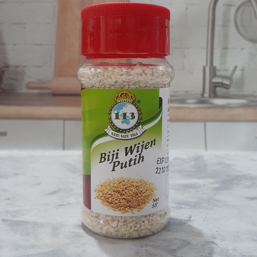 

Biji Wijen Putih Djelita 113 55g