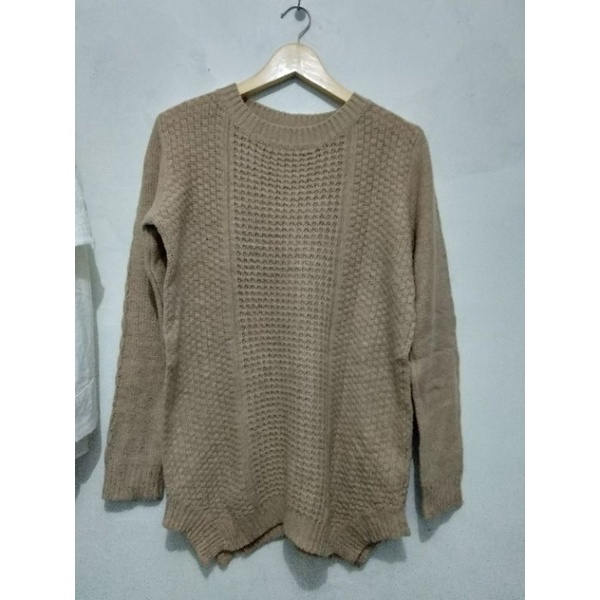 sweater kepang (preloved)