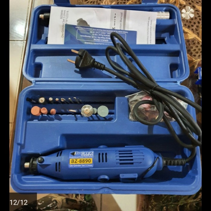 [COD] Benz Bz 8890 Mini Die Grinder Set-Tuner Set Gerinda Bor Mini / Perlengkapan Rumah Tangga Murah