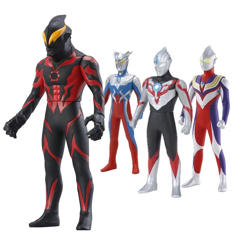 ✨Mini Mainan Figure Ultraman Geed Magnificent/Tiga/Zero Beyond /Taro/Mainan/Hadiah Anak Laki-Laki