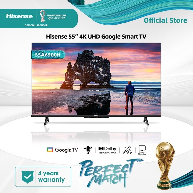 Hisense 55 INCH 55A6500H GOOGLE ANDROID / 55 A6500H
