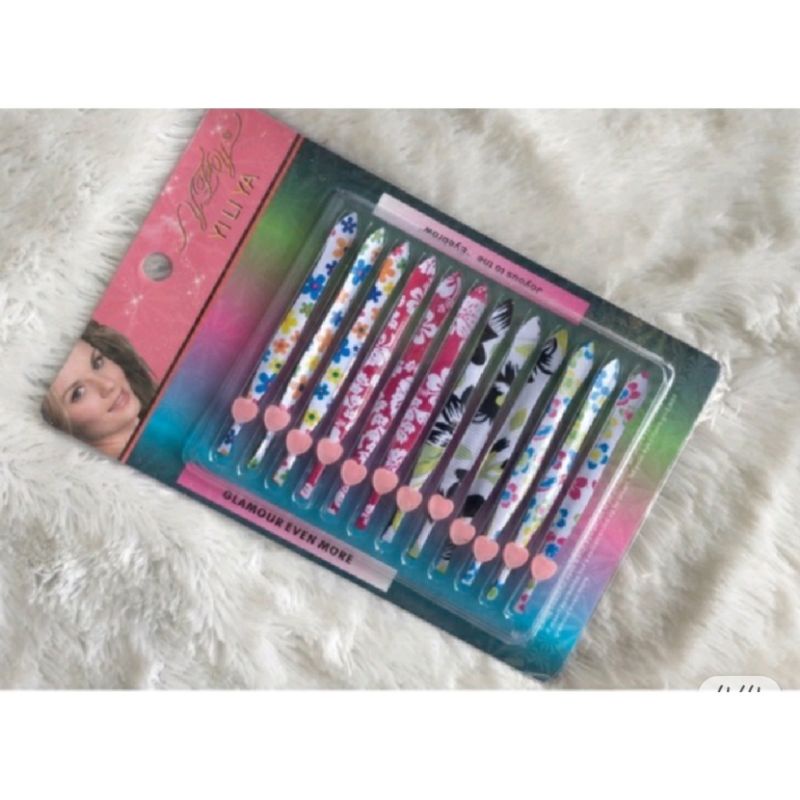 PINSET PENCABUT BULU ALIS MOTIF BATIK