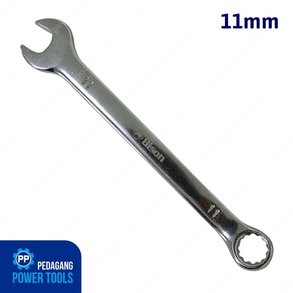 BISON KUNCI RING PAS 11 MM COMBINATION SPANNER WRENCH RINGPAS 11MM