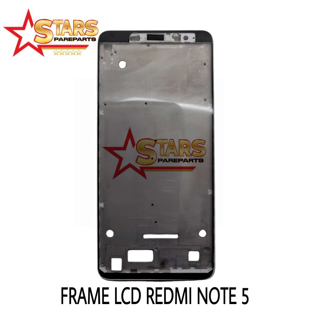 FRAME LCD / TULANGAN LCD / TATAKAN TENGAH LCD / BEZZEL MIDDEL XIAOMI REDMI NOTE 5 ORI COPOTAN MULUS