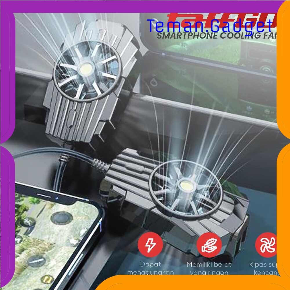 TG - AE TaffGO Smartphone Cooling Fan Kipas Pendingin Radiator Heat Sink - G6