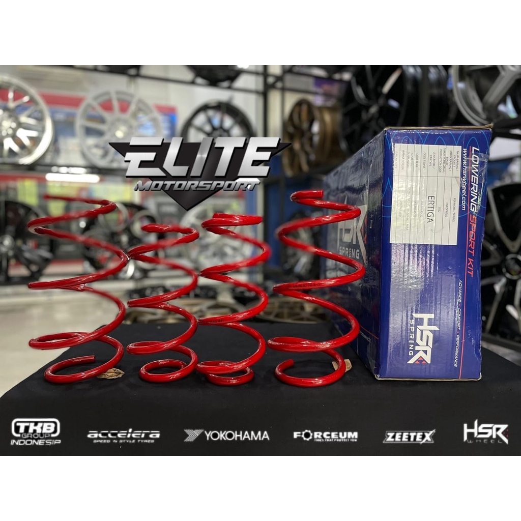 LOWERING KIT HSR RED / PER CEPER UNTUK MOBIL ERTIGA