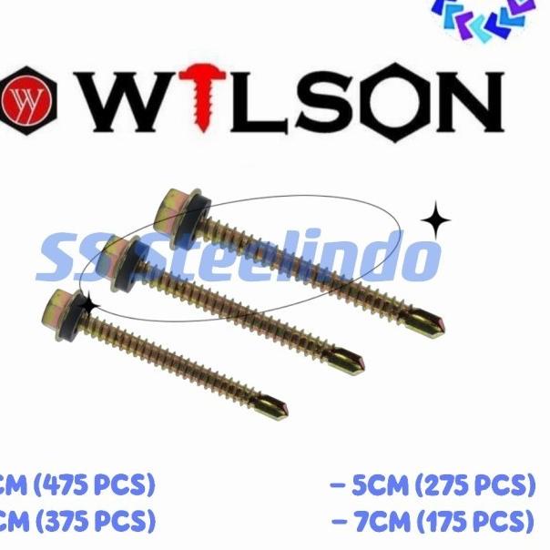 BAUT ROOFING BAJA RINGAN WILSON 12X30 12X40 12X50 12X70 (DUS) - 7CM