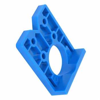 GS8U Fnicel Alat Bantu Bor Engsel Pintu Hinge Hole Drill Guide Woodworking Locator Positioner 35 Mm Cdb35 Blue Or-i