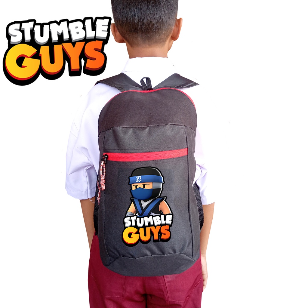 Tas ransel anak laki laki stumble guys / Roblok / free fire / spiderman cocomelon / dinosaurus Tas ransel anak laki laki tas sekolah anak laki laki , tas anak karakter lucu / tas anak cowo karakter / tas bts / tas ransel anak perempuan karakter