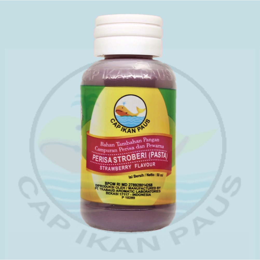 

Perisa Makanan dan Minuman Pasta Strawberry Cap Ikan Paus 50 ml