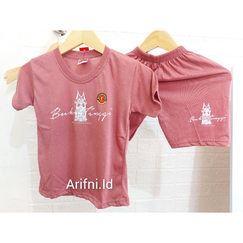 Baju anak jam gadang bukittinggi adem nyamen