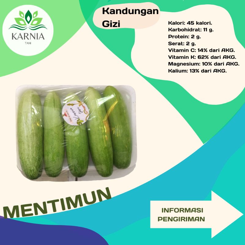 

Timun Segar Karnia /500g